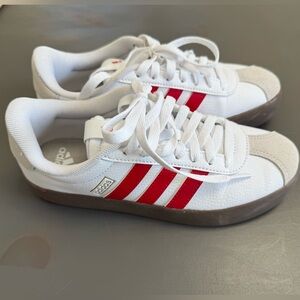 Like New Adidas VL Court Sneakers - Size 6